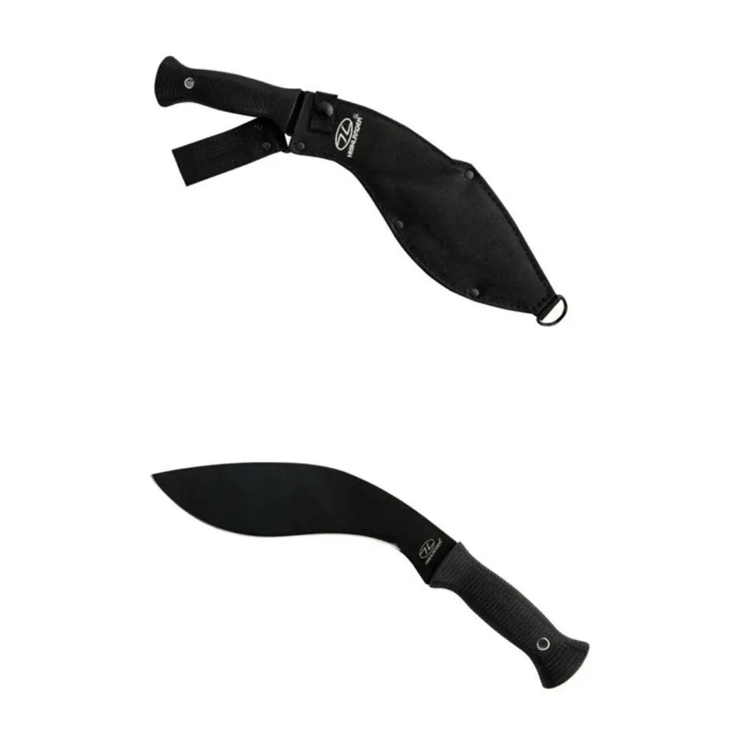 HIGHLANDER Nôž Yate HIGHLANDER Kukri mačeta čierna