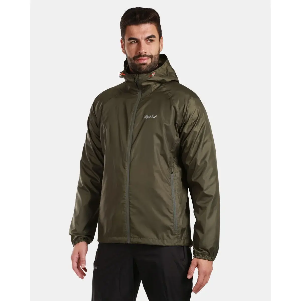 Outdoorová nepremokavá bunda Kilpi JALUU-U dark green