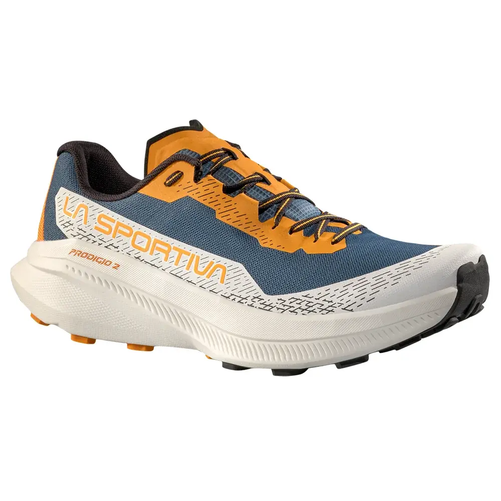 La Sportiva Pánska bežecká obuv La Sportiva Prodigio 2 hurricane/chalk