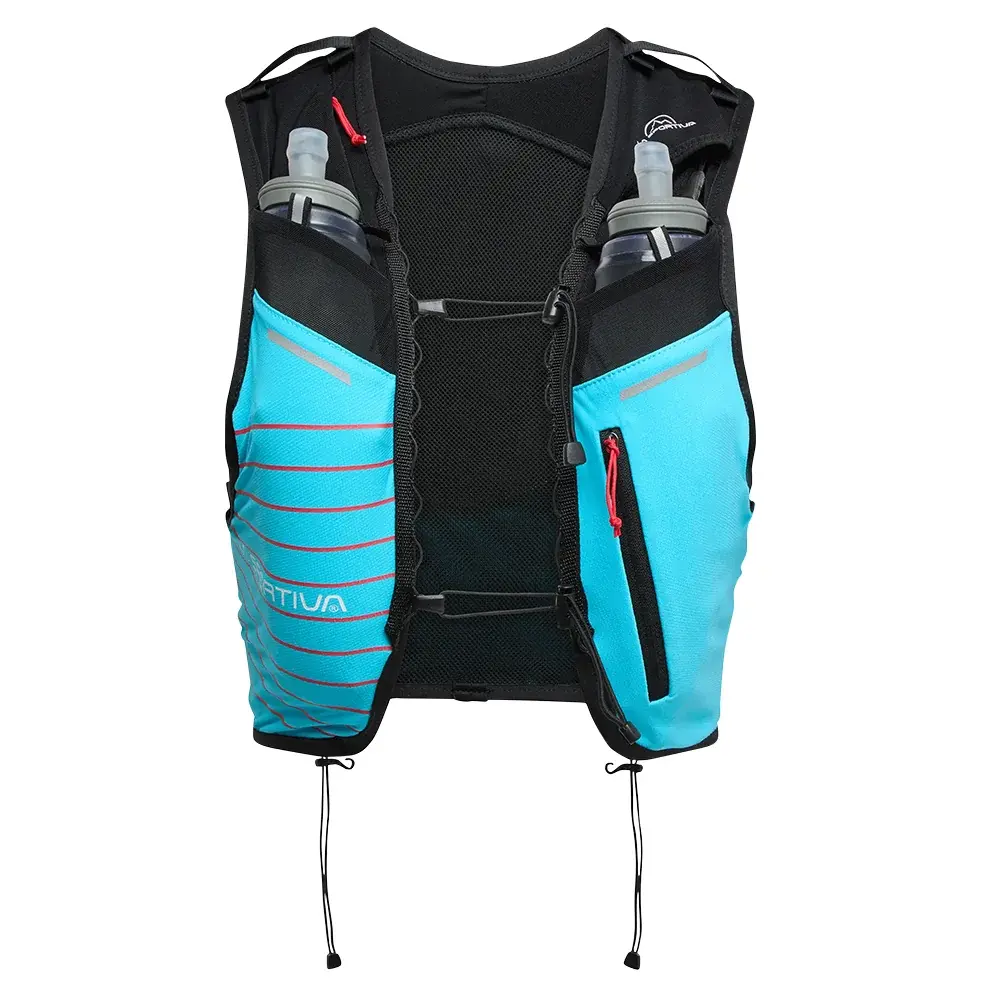 Pánska bežecká vesta La Sportiva Trail Vest 5L malibu blue/hibiscus