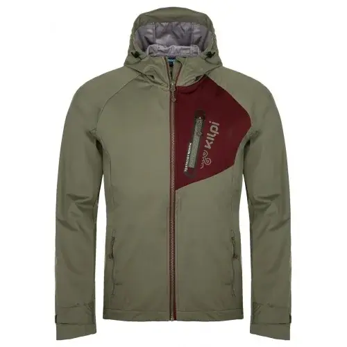 Pánska softshellová bunda Kilpi Beltra-M khaki