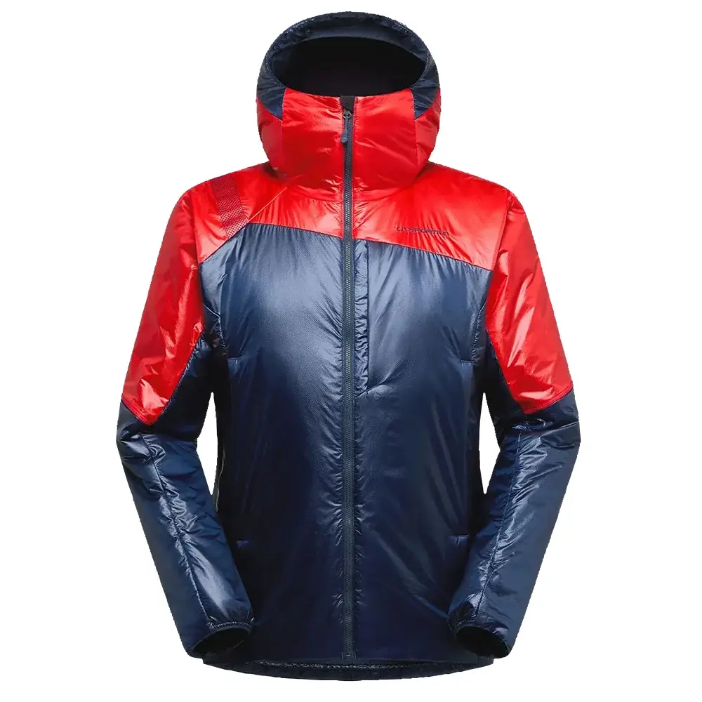 La Sportiva Pánska bunda La Sportiva Alpine Guide Primaloft Hoody night sky/mountain red