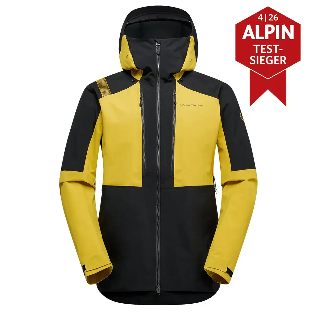 La Sportiva Pánska bunda La Sportiva Supercouloir GTX Pro black/yellow