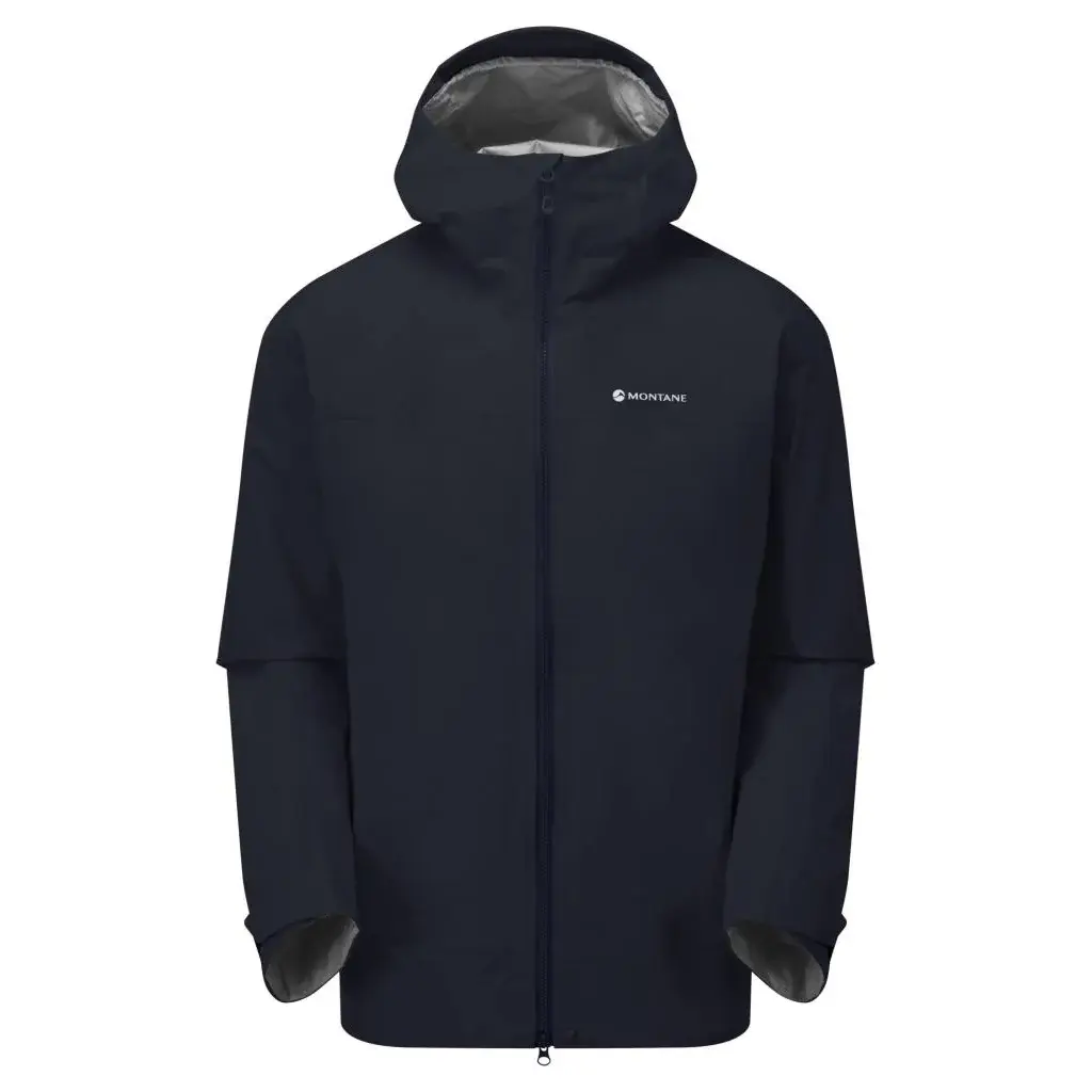 Montane Pánska nepremokavá bunda Montane Phase Jacket eclipse blue