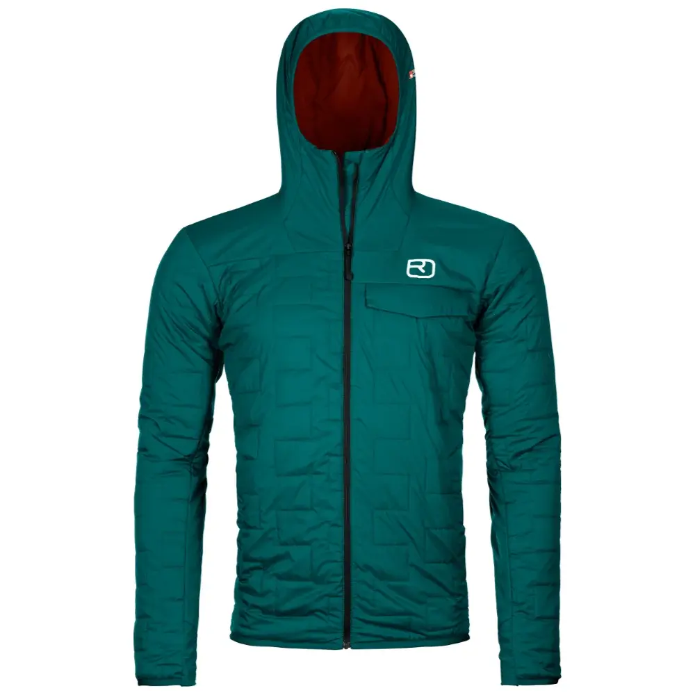 Pánska bunda Ortovox Piz Badus Jacket Pacific Green
