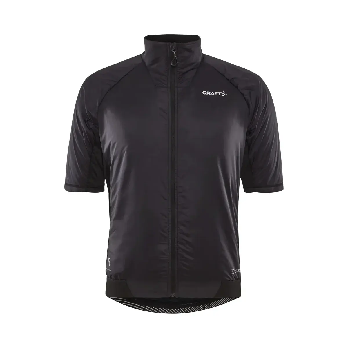 Craft Pánska cyklistická vesta Craft PRO Gravel SubZ Padded čierna