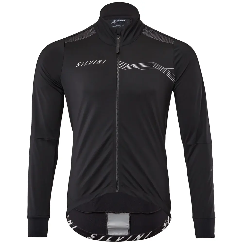Silvini Pánska cyklo bunda Silvini Ghisallo black-white