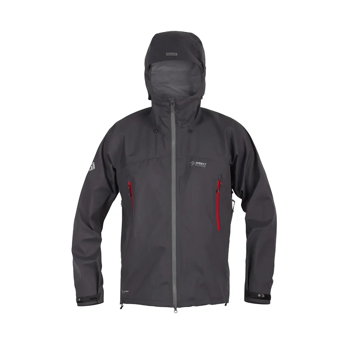 Pánska hardshell bunda Direct Alpine Daemon 2.0 anthracite