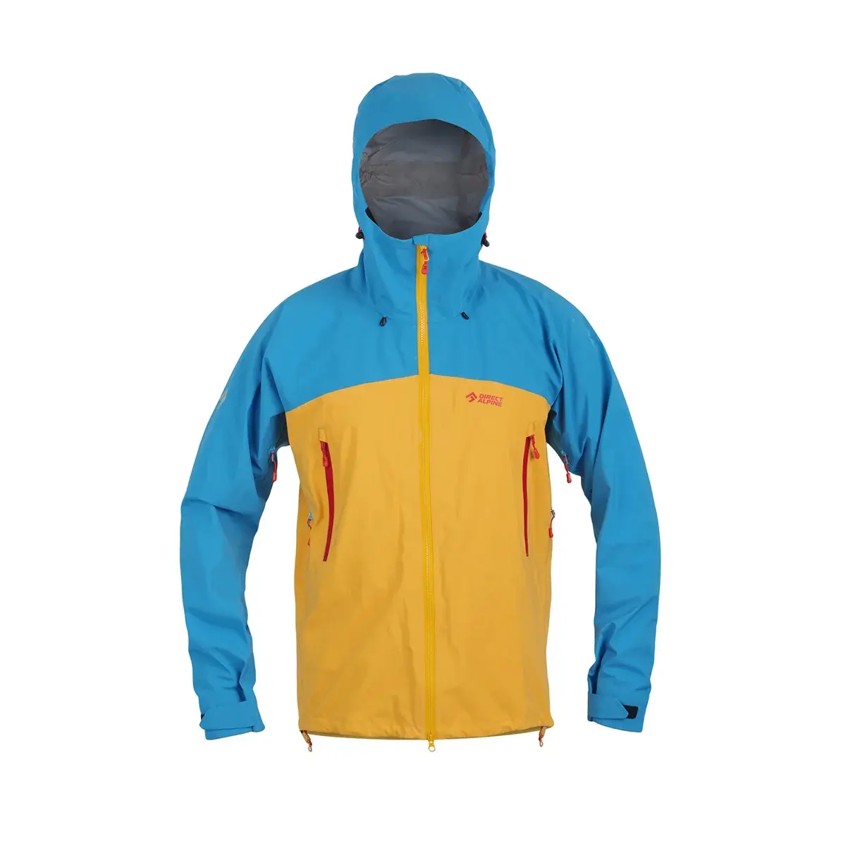 Pánska hardshell bunda Direct Alpine Daemon 2.0 mango/ocean