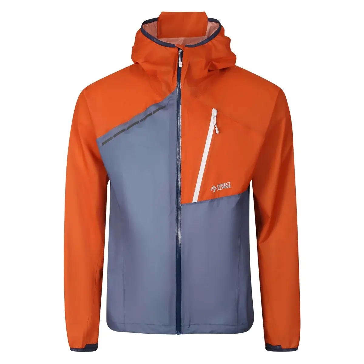 Pánska hardshellová bunda Direct Alpine CYCLONE navy/cinnamon