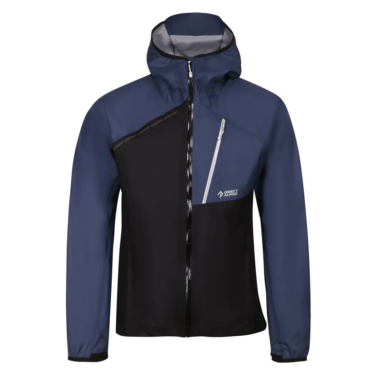Direct Alpine Pánska hardshellová bunda Direct Alpine Cyclone black/navy