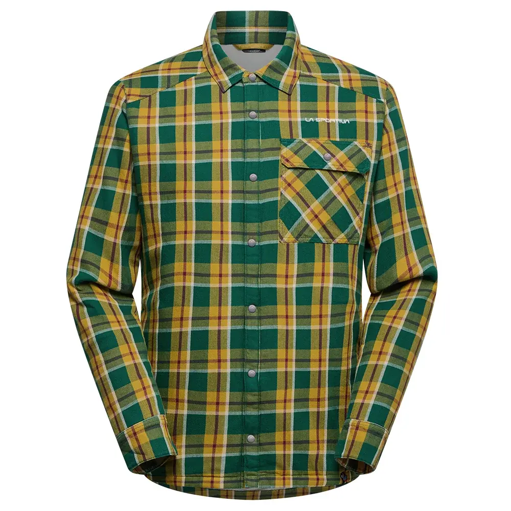 Pánska košeľa La Sportiva Rambler Lined Flannel Shirt jungle/savana
