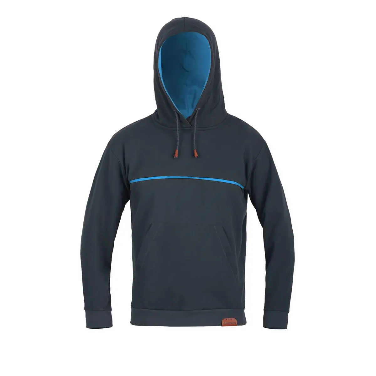 Pánska voľnočasová mikina s kapucňou Direct Alpine HOODIE 1.0 grey/ocean