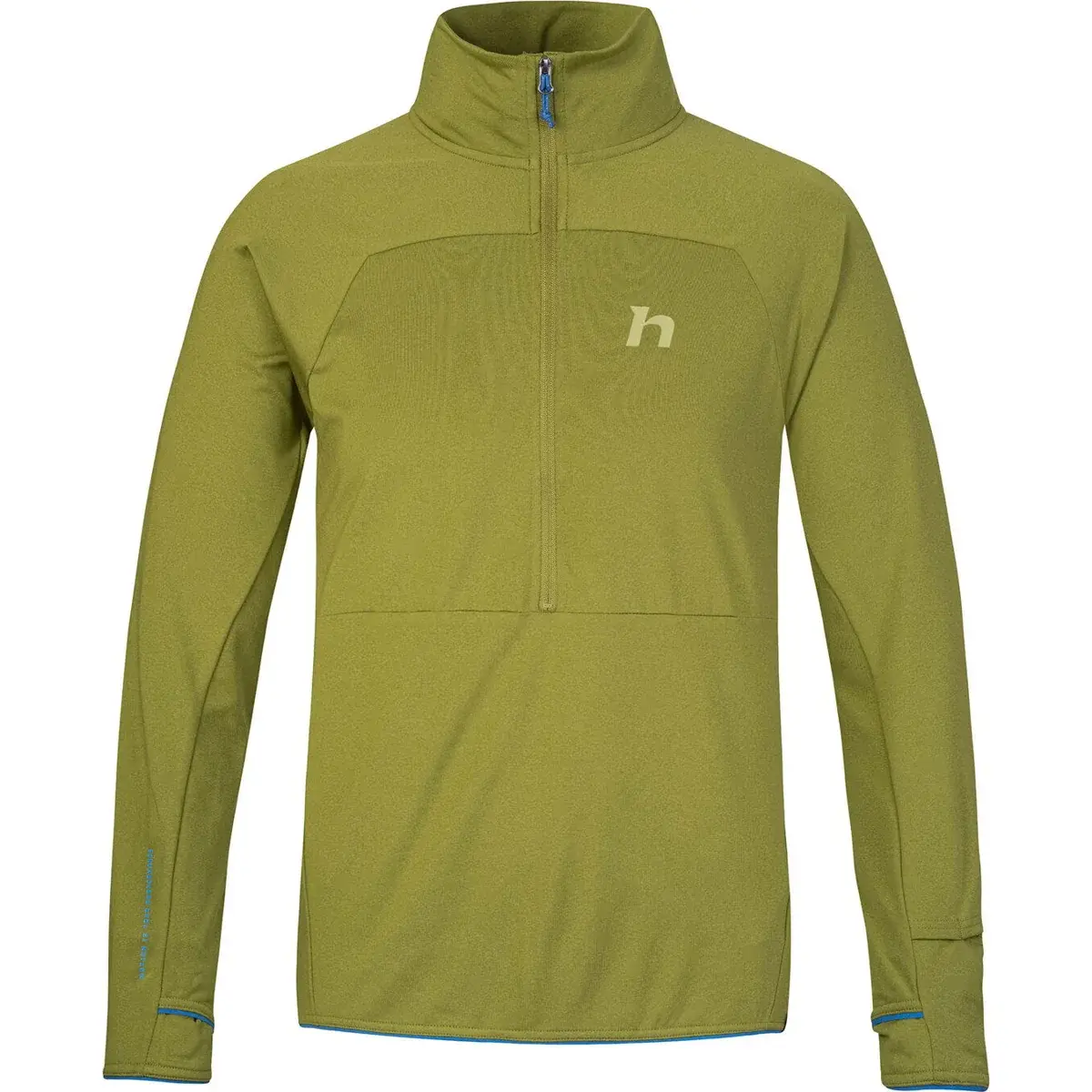 Pánska funkčná mikina Hannah Ethan HZ lima bean green mel