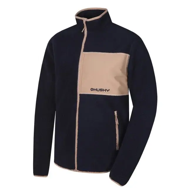 Pánska mikina Husky Addy zips M dark blue