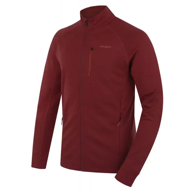 Pánska merino mikina Husky Alou M bordo