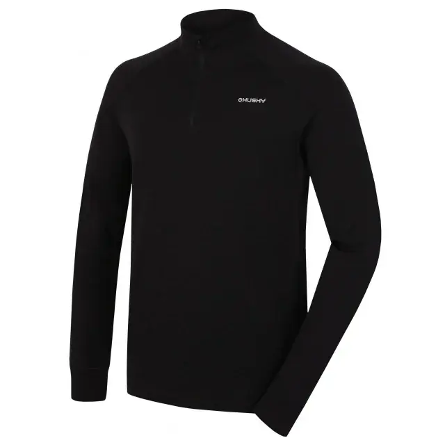 Pánska mikina Husky Aron Zip M black