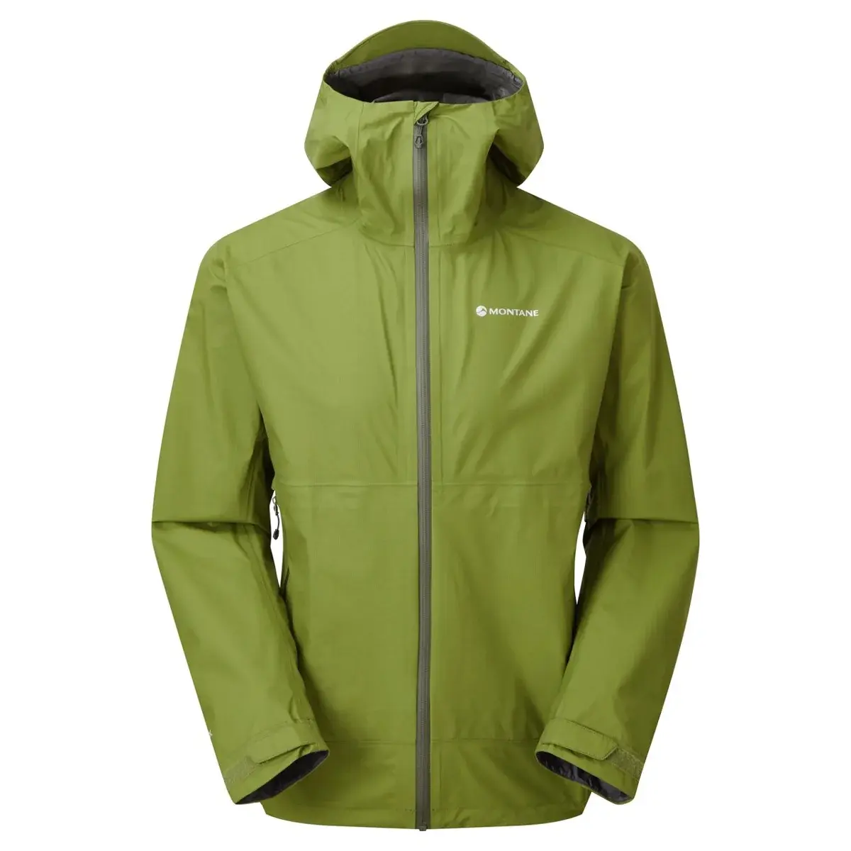 Pánska nepremokavá bunda na hory Montane Spirit Lite Alder green