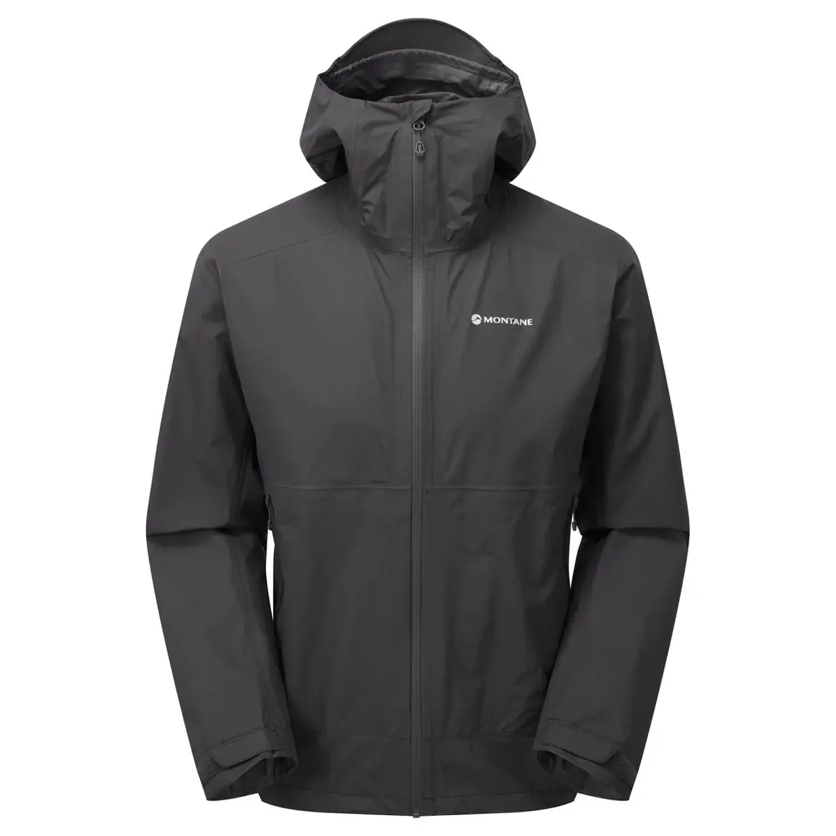 Pánska nepremokavá bunda na hory Montane Spirit Lite Midnight grey
