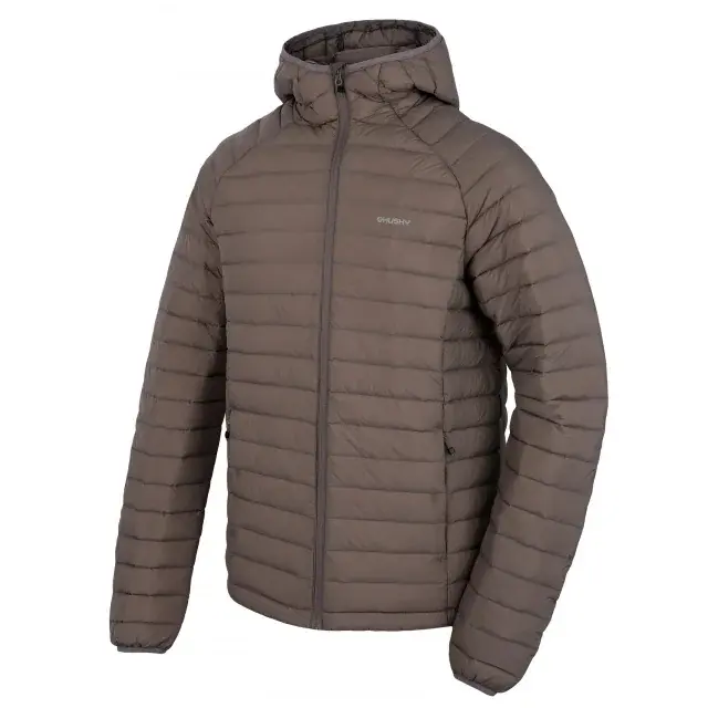 Pánska páperová bunda Husky DREESER M faded brown, veľkosť