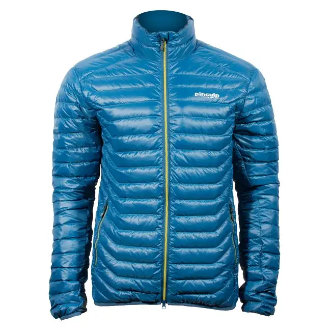 Pinguin Pánska páperová bunda Pinguin Hill jacket petrol