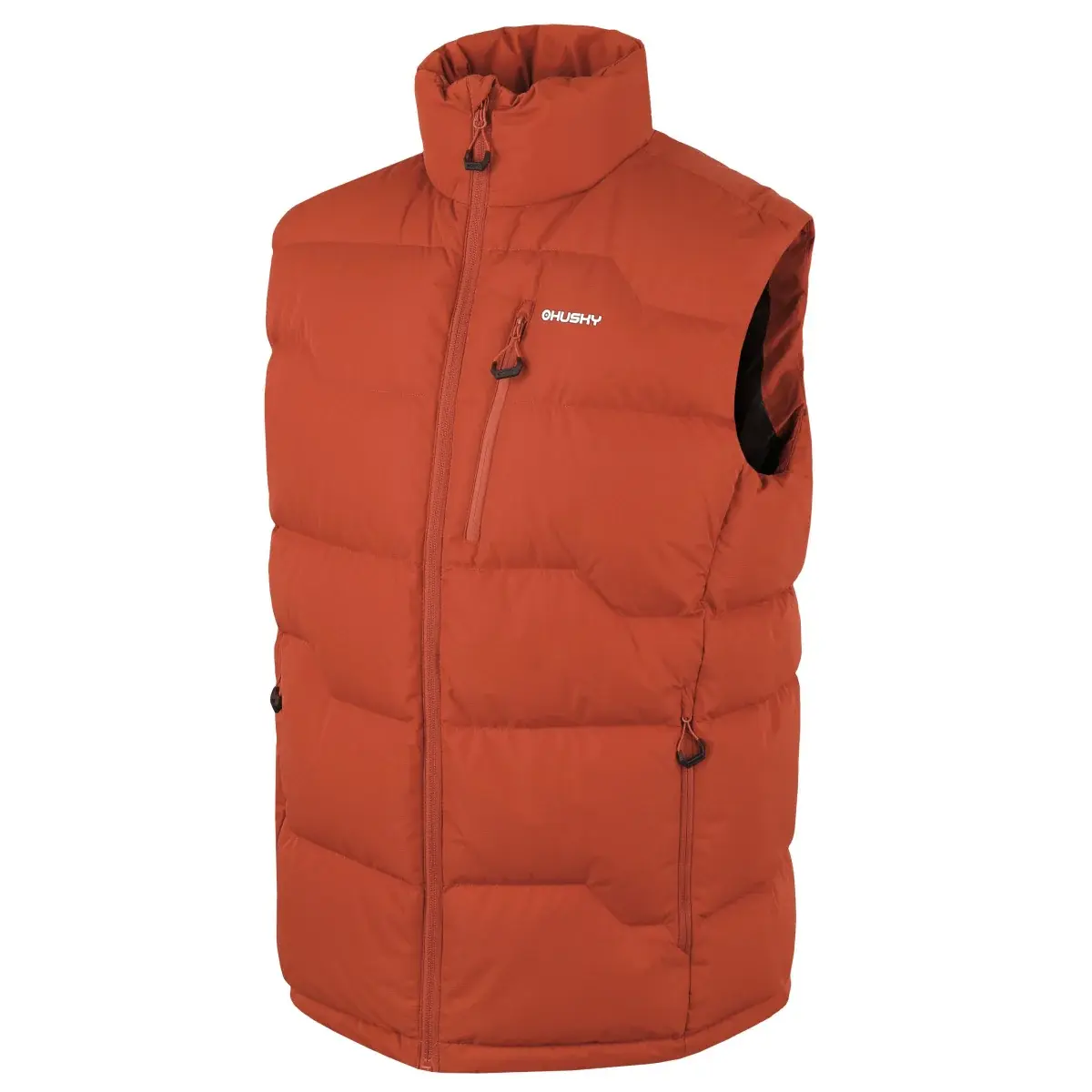 Husky Pánska páperová vesta Husky Deep M dark orange
