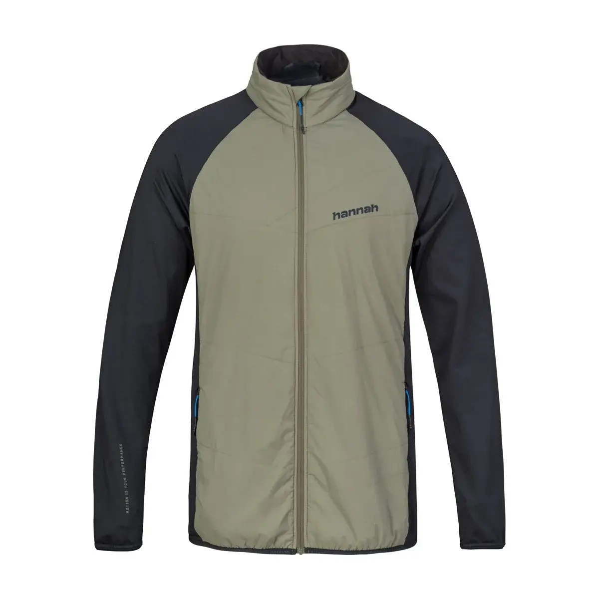 Pánska skialpová strečová mikina Hannah Nexo Burnt olive/anthracite