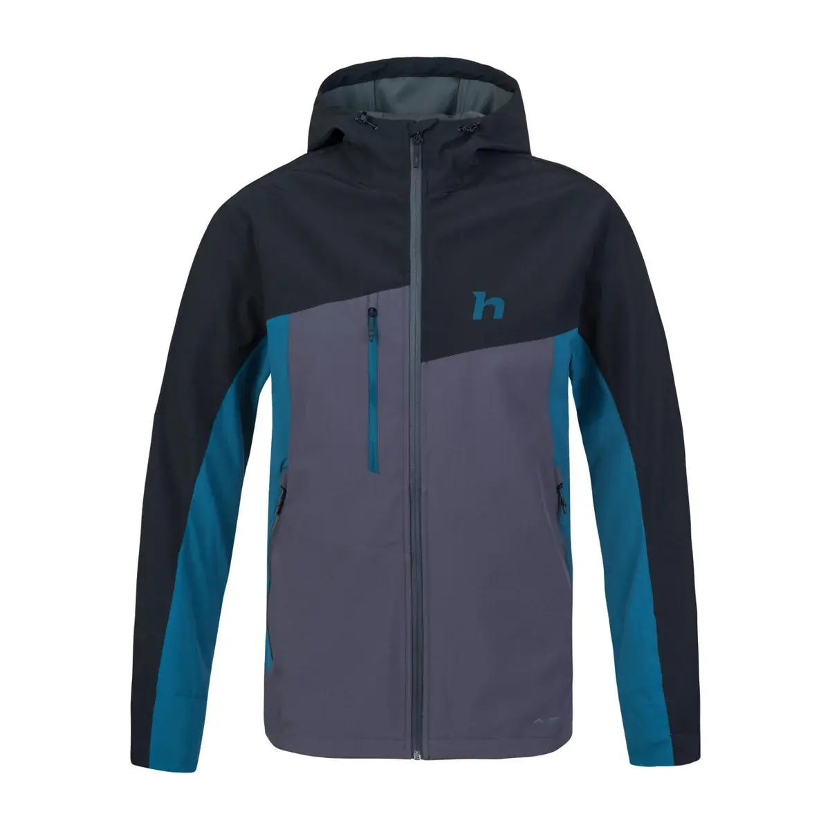 Pánska softshellová bunda Hannah Carsten II anthracite/sailor blue