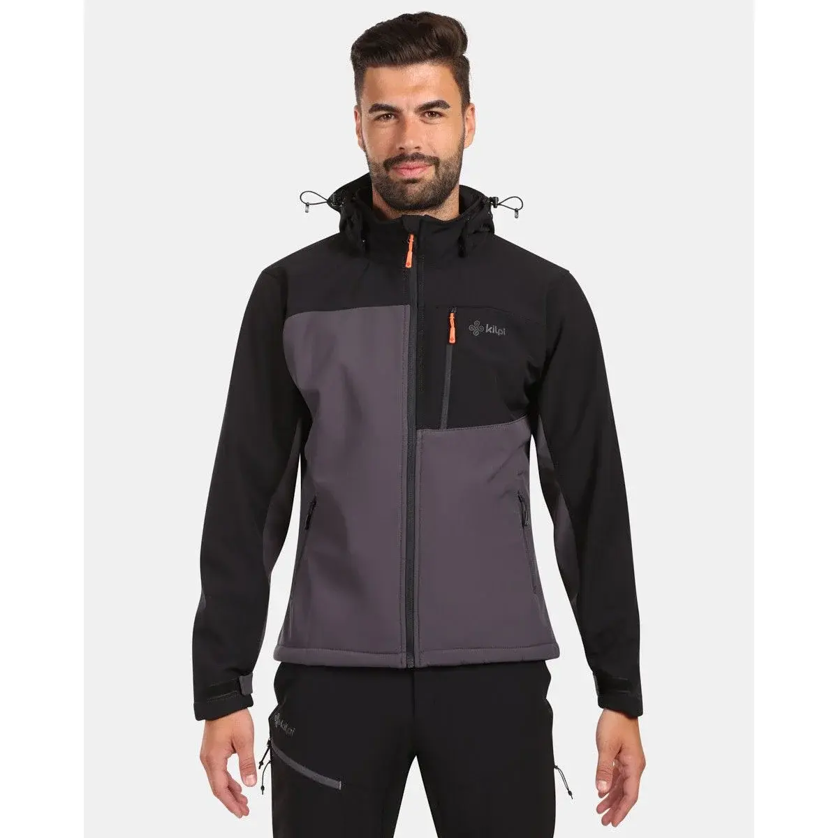 Pánska softshellová bunda Kilpi ONTAVIO-M dark grey