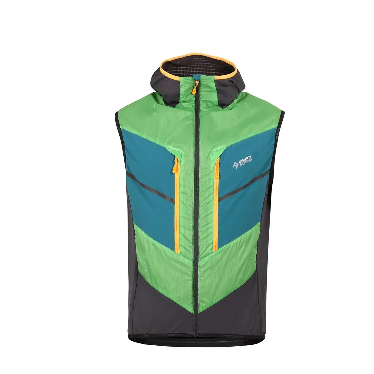 Pánska zatepľovacia vesta Direct Alpine Alpha Vest green/emerald
