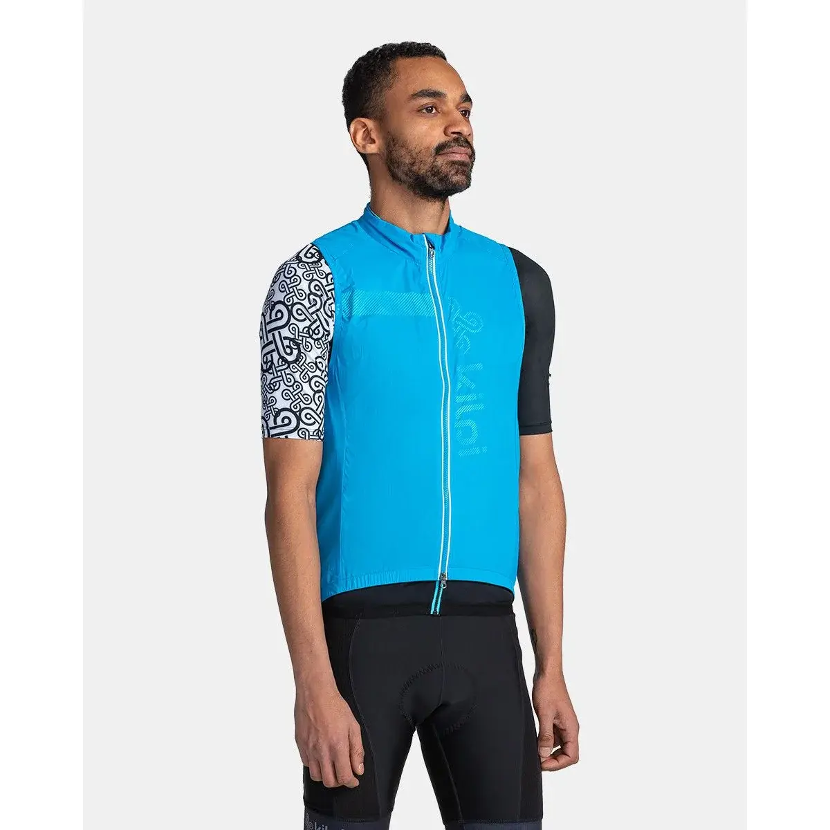 Kilpi Pánska cyklistická vesta Kilpi Flow-M BLU