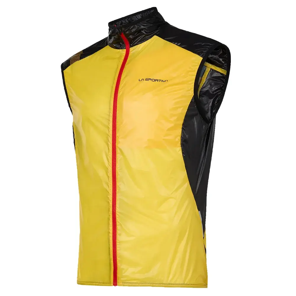 La Sportiva Pánska vesta La Sportiva BLIZZARD WINDBREAKER VEST yellow/black