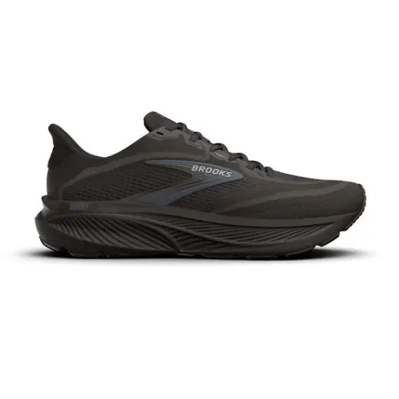 Brooks Pánske bežecké topánky Brooks Ghost 18 M 2E WIDE Black/Black/Ebony