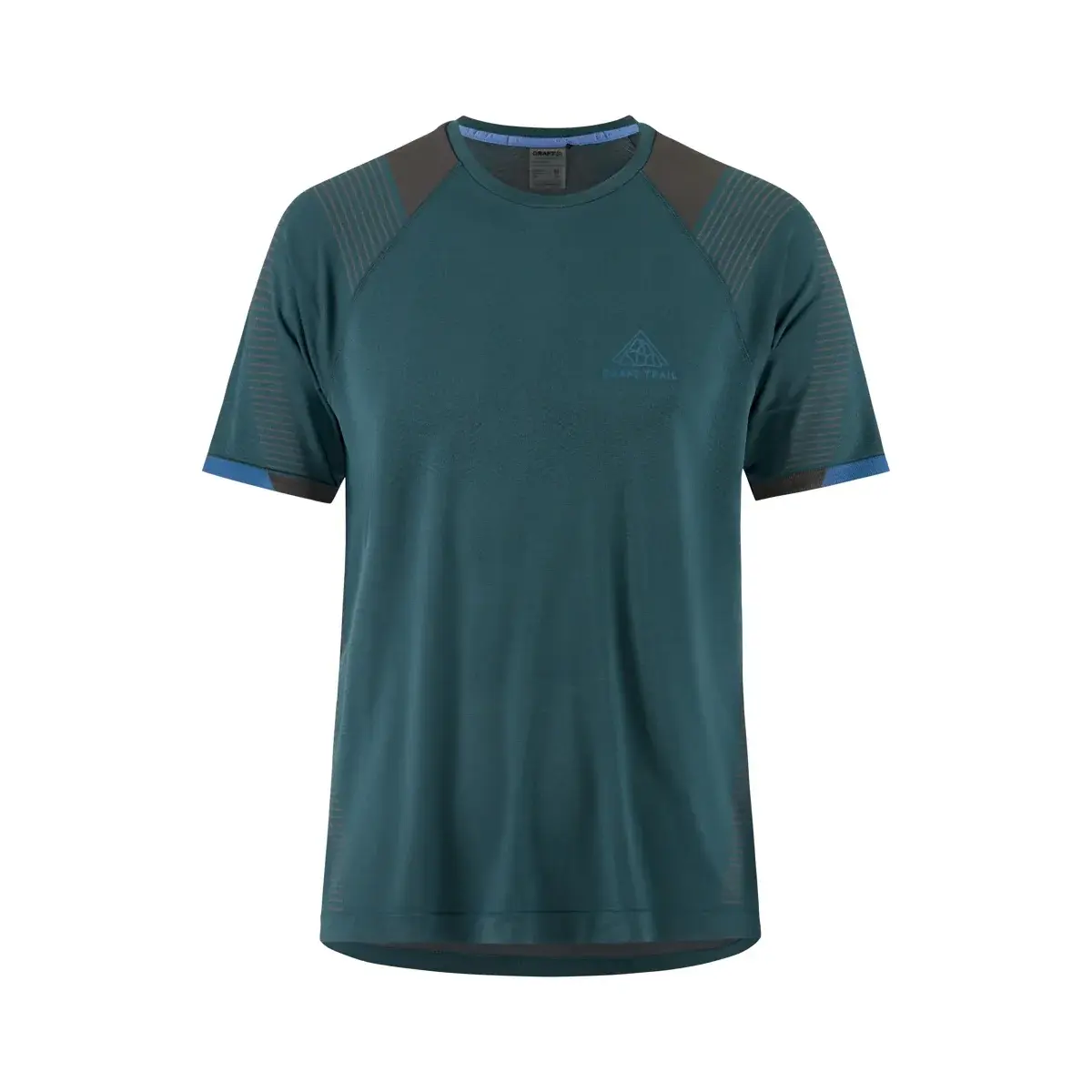 Pánske bežecké tričko Craft PRO Trail Fuseknit zelená