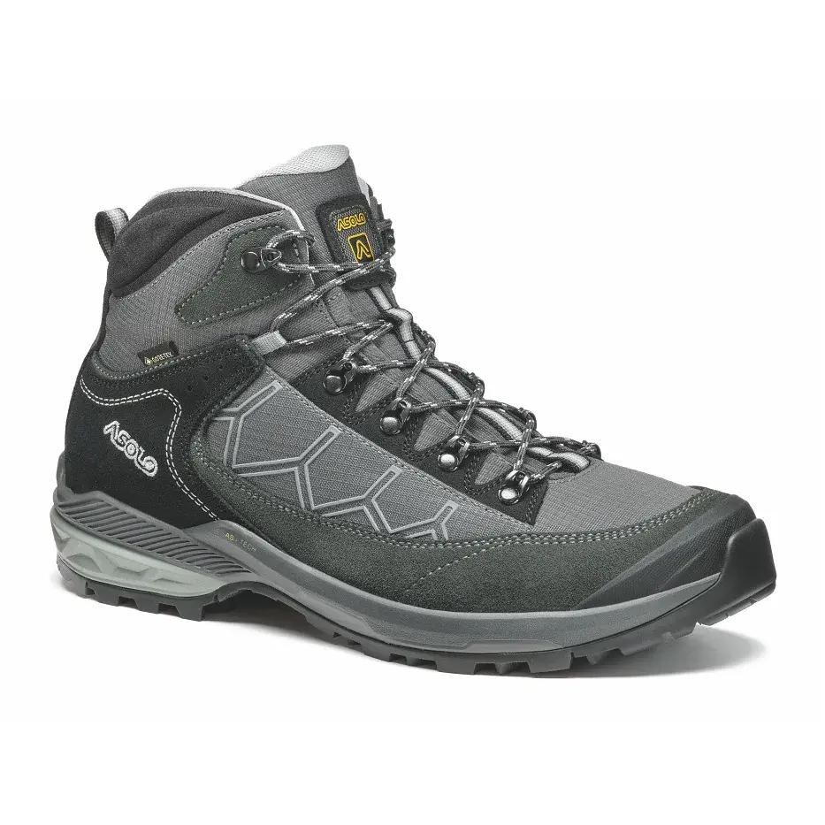Pánske členkové topánky Asolo Falcon Evo GV MM light black/graphite