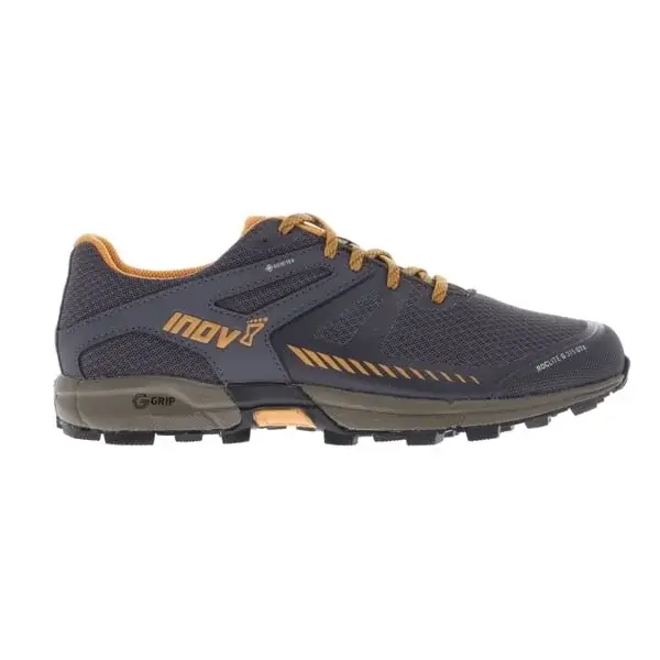 Pánske trailové topánky Inov8 Roclite 315 GTX v2 M slate/orange/taupe