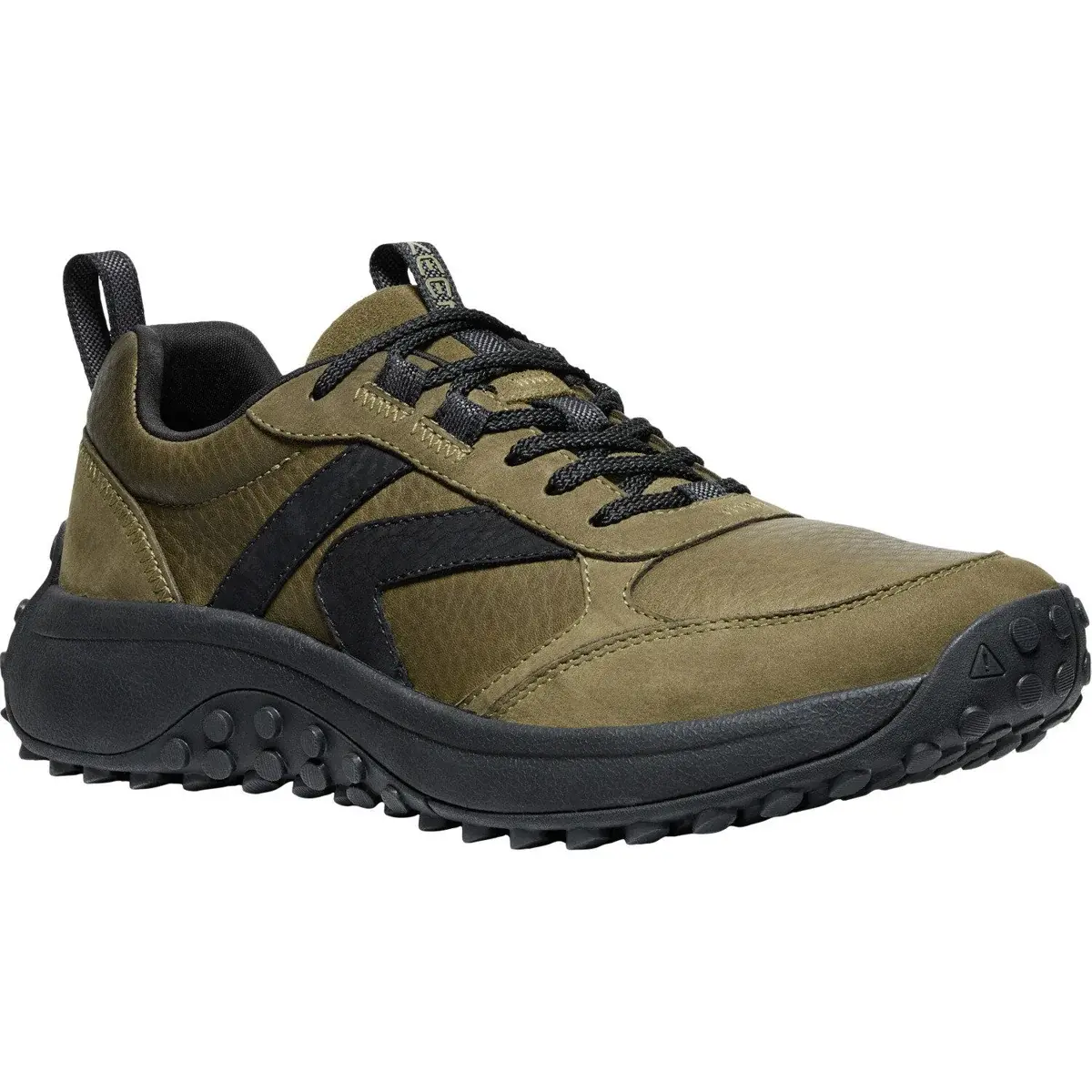 Pánske mestské topánky KEEN Lea Men dark olive/black