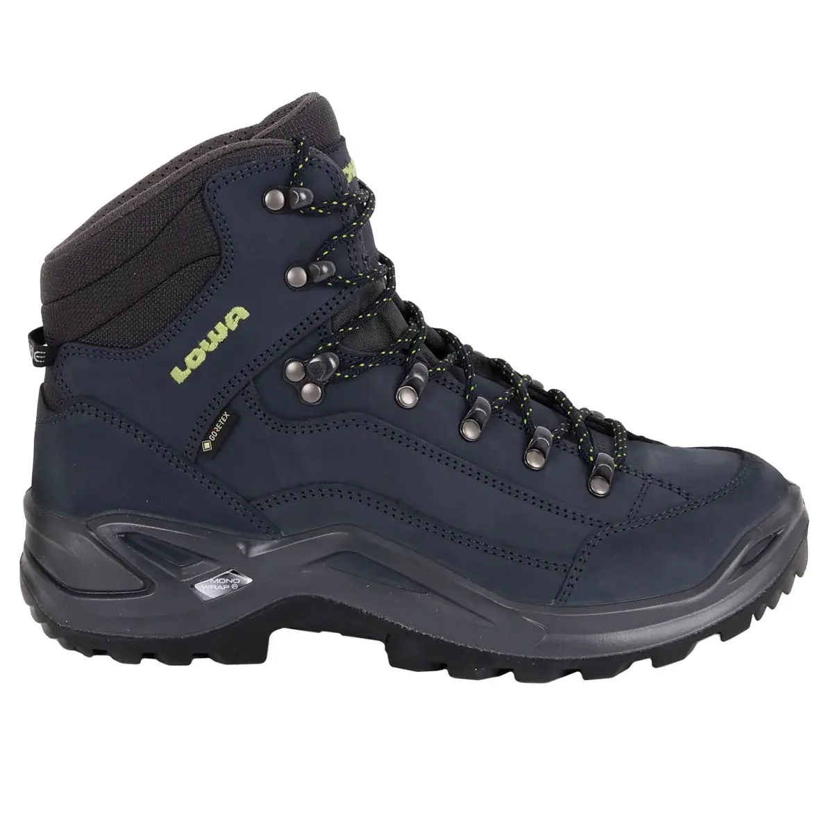 Lowa Pánske členkové topánky Lowa Renegade GTX Mid Dark blue/lime