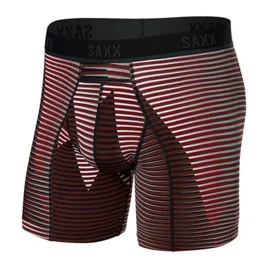 Pánske boxerky SAXX Kinetic Light-Compression Mesh Boxer Brf Optic Mountain-Drk Brick