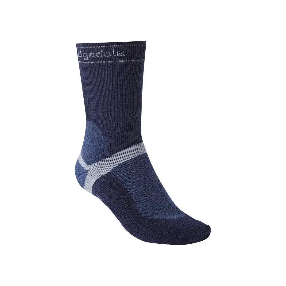 Bridgedale Pánske cyklistické ponožky Bridgedale MTB winter Weight T2 Merino Sport Boot navy/grey
