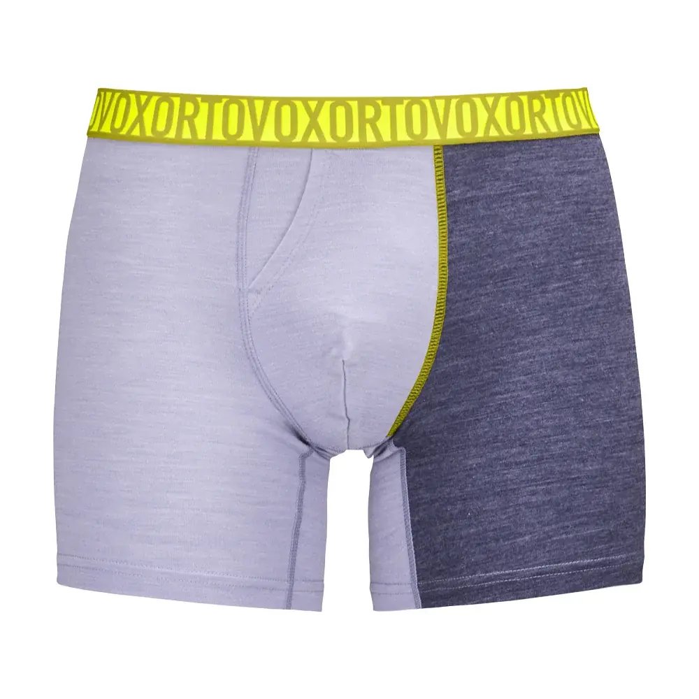 Pánske funkčné boxerky Ortovox 150 Essential Boxer Briefs Grey Blend