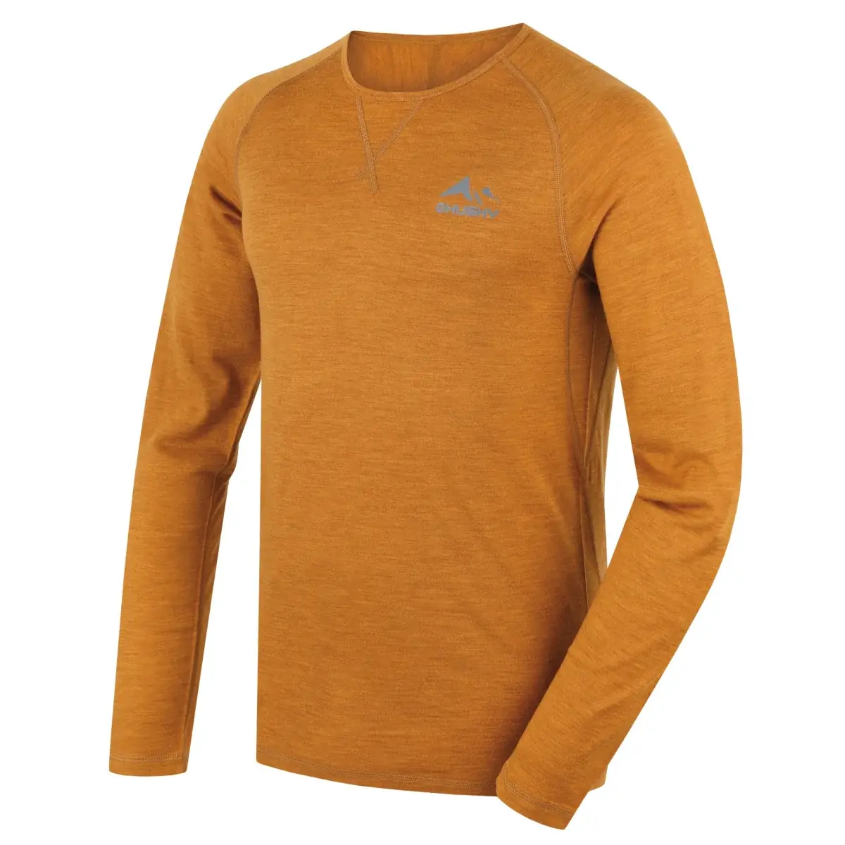 Pánske funkčné merino tričko Husky Merow M mustard