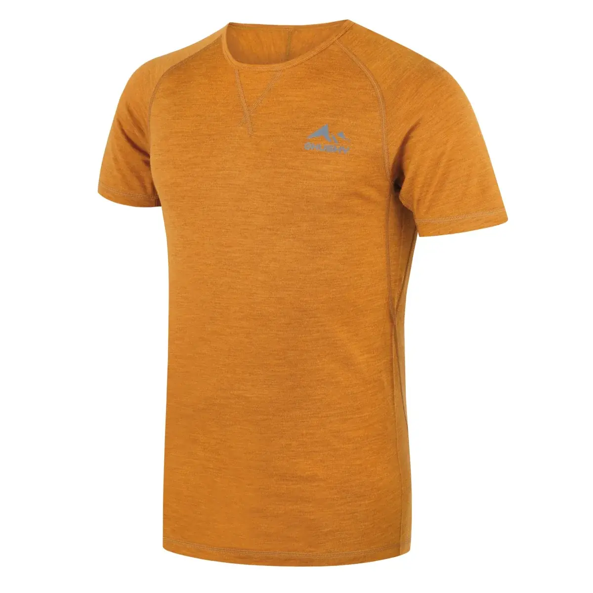 Pánske funkčné merino tričko Husky Mersa M mustard