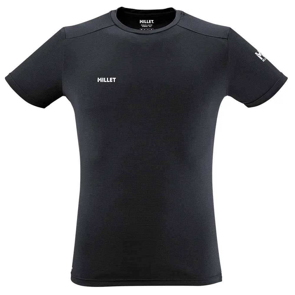 Millet Pánske funkčné tričko Millet FUSION TS SS BLACK/BLACK NEW