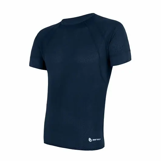 Pánske funkčné tričko kr. rukáv Sensor Coolmax Air deep blue