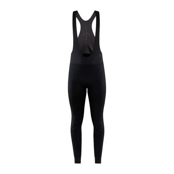 Craft Pánske cyklistické nohavice Craft PRO SubZ Wind Bib čierna