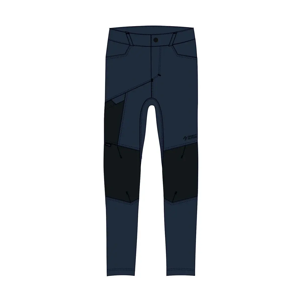 Pánske outdoorové nohavice Direct Alpine Mordor 2.0 anthracite