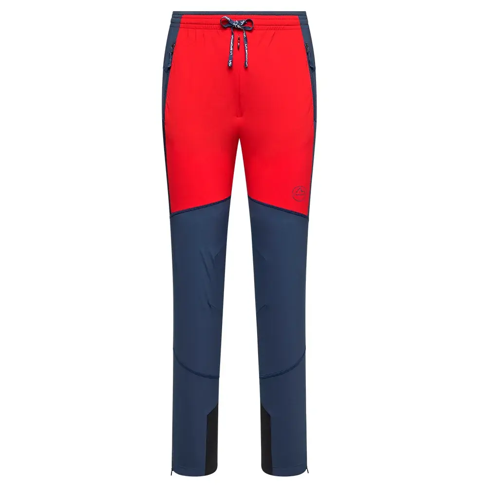 La Sportiva Pánske nohavice La Sportiva AEQUILIBRIUM SPEED PANTS mountain red/night sky