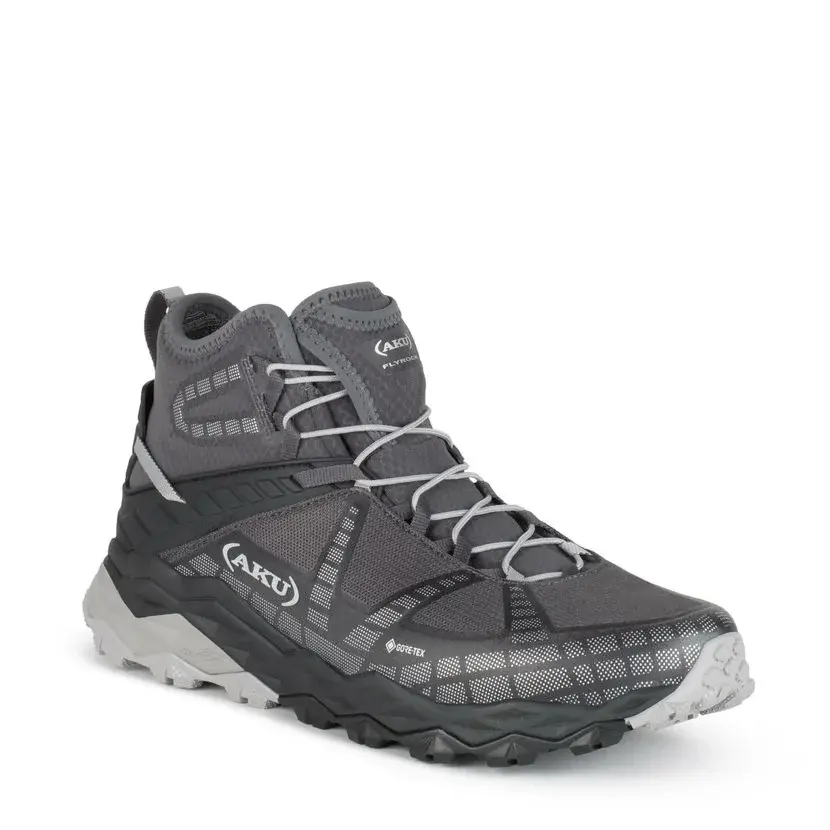 Pánske členkové topánky AKU Flyrock MID GTX black/silver