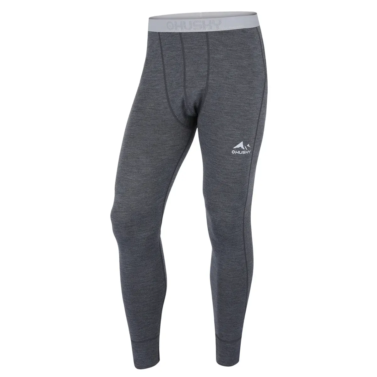 Pánske merino spodky Husky Merea M dark grey/light grey